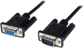 Фото 1/10 SCNM9FM2MBK, Female 9 Pin D-sub to Male 9 Pin D-sub Serial Cable, 2m PVC