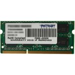 Память Patriot SL 4Gb DDR3 1600MHz SO-DIMM PSD34G16002S RTL 1*4GB PC3-12800 CL11 ...