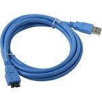 Кабель USB A (M) - microUSB 3.0 B (M), 1м, Telecom TUS717-1M