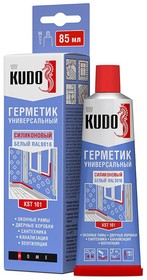 Герметик KUDO силиконовый универс. белый , тюбик 85 мл KSТ-101 (11605660)
