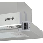 Вытяжка встраиваемая Gorenje TH606E4X нержавеющая сталь управление ...