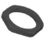 NN-09-BK, Black Nylon Locking Nut 3/8" NPT