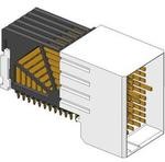 10052825-101LF, AirMax VS®, Backplane Connectors, 4-Pair, 72 -position, 2mm pitch, 6 column, 4 Walls, Right Angle Header