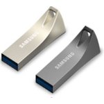 MUF-256BE4/APC, Флеш накопитель 256GB SAMSUNG BAR Plus, USB 3.1, 300 МВ/s, серый