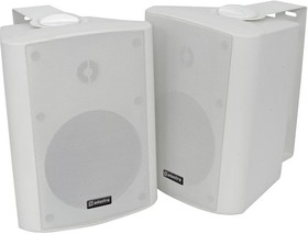 100.904UK, BC5W 45W RMS 5" Wall Mount Speakers, White (Pair)