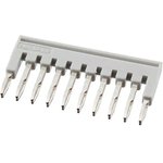 3213196, Comb bridge; ways: 10; grey; Width: 3.5mm; UL94V-0