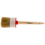 82090, Кисть круглая №20 (65 мм), натуральная щетина, деревянная ручка