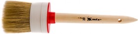 Фото 1/4 82090, Кисть круглая №20 (65 мм), натуральная щетина, деревянная ручка