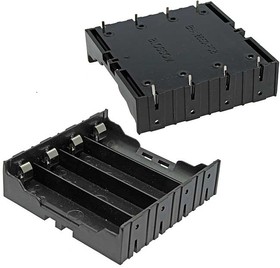 Battery Holder for Li-ion 4X18650, Батарейный отсек , открытый