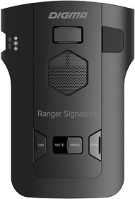 Фото 1/9 Радар-детектор Digma Ranger Signature GPS приемник черный