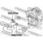 Ролик натяжителя AUDI A3/S3/SPORTB./LIM./QU. 2004-2013 [RA] ремня кондиционера \ ...