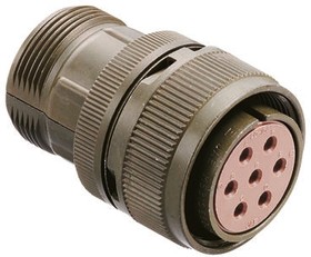 N/MS3106B20-27S, 14 Way Cable Mount MIL Spec Circular Connector Plug, Socket Contacts,Shell Size 20