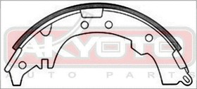 Фото 1/2 AKS2339, КОЛОДКИ ТОРМОЗНЫЕ БАРАБАННЫЕ ЗАДНИЕ