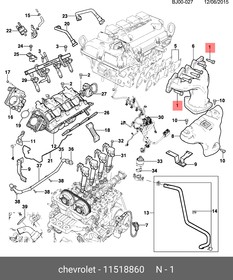 Болт OPEL GENERAL MOTORS 11518860 | купить в розницу и оптом