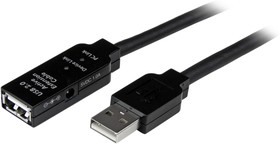 Фото 1/4 USB2AAEXT25M, USB 2.0 USB Extension Cable, Male USB A to Female USB A USB Extension Cable, 25m