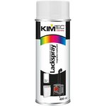Краска аэрозольная KIM TEC термостойкая белая, RAL9003 400мл 11-01-20 (11587811)