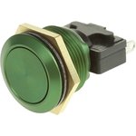 76-9513/4044G, 76-95 Series Push Button Switch, Momentary, Panel Mount ...