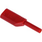 975090701, Red Male Banana Plug, 2mm Connector, Solder Termination, 10A ...