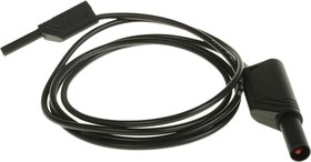 Фото 1/2 975163100, 10A, 1000V ac/dc, Black, 1m Lead Length