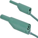 975163104, 10A, 1000V ac/dc, Green, 1m Lead Length