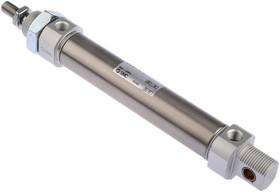 Фото 1/3 CD85N25-100-B, Pneumatic Piston Rod Cylinder - 25mm Bore, 100mm Stroke, C85 Series, Double Acting