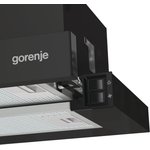 Вытяжка встраиваемая Gorenje TH606E4B черный управление: кнопочное (1 мотор)