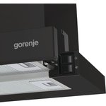 Вытяжка встраиваемая Gorenje TH606E7B черный управление: кнопочное (1 мотор)