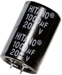 EHP102M2GBA Конденсатор электролитический EHP 400 в-1000 мкф 35x65 HTN