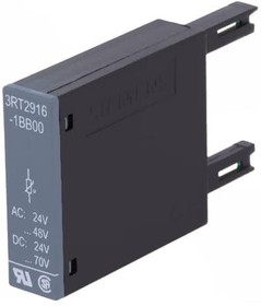 Фото 1/3 3RT2916-1BB00, Surge Suppressor Suitable for Size S00 Contactors