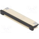 PCA-2K-20-HL-3, Разъем: FFC (FPC), горизонтальный, PIN: 20, SMT, 0,5А, 30мОм, 1мм