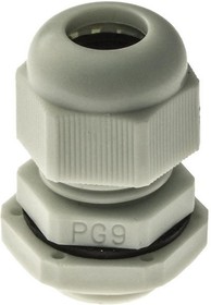 PG 9 (IP 54) Серый, Кабельный ввод , полиамид