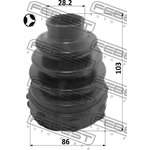 Пыльник ШРУСа внутренний CITROEN JUMPER III/ RELAY III 2006- 2515-BOX3DT