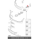 20918965, Кронштейн, переднего бампера