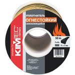 Уплотнитель KIM TEC SD-139N/4-850, 15х8мм огнестойкий черный, 50м 04-14-62 (11592219)