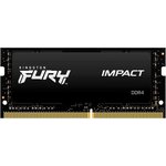 Оперативная память Kingston Fury Impact KF432S20IB/8 DDR4 - 1x 8ГБ 3200МГц ...