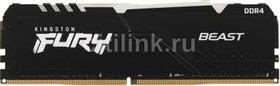 Фото 1/10 Оперативная память Kingston Fury Beast KF426C16BB1A/16 DDR4 - 1x 16ГБ 2666МГц, DIMM, Ret