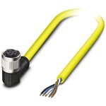 1406170, Right Angle Female 5 way M12 to Unterminated Sensor Actuator Cable, 10m
