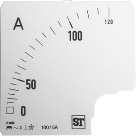 BI94-00D1-0001 0/100/120A, For Use With 96 x 96 Analogue Panel Ammeter