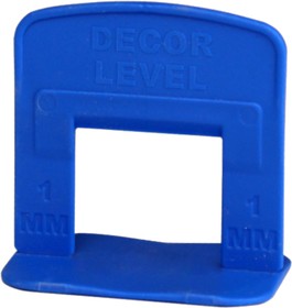 Зажим Ворота 1.0мм / 100шт пакет DECOR LEVEL (для крупноформатной плитки) 779-1010 (11613414)