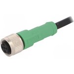 SAC-5P- 3,0-PVC/M12FS, Соединительный кабель, M12, PIN ...
