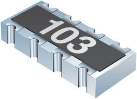 Фото 1/5 CAT16-222J4LF, 2.2K 5% Concave 4resistors