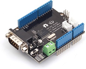 Фото 1/4 CAN-BUS Shield V1.2, Arduino-совместимая плата расширения интерфейс CAN-BUS