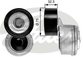 T38640, Натяжитель приводного ремня в сборе d= 75 w= 32,5 mm MERCEDES BENZ: Atego I II Axor I II Citaro I II Econic Intouro LK LN2 Touro Tou