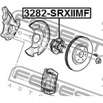 3282-SRXIIMF, 3282-SRXIIMF_ступица!\ Cadillac SRX 10