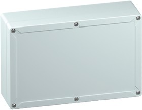 20041201, TG Series Grey Polycarbonate Enclosure, IP66, IP67, Grey Lid, 252 x 162 x 90mm