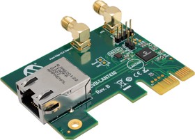 Фото 1/4 LAN7430 PCIE 3.1 AT 2.5GTS TO 10/100/1000 ETHERNET Evaluation Board EVB-LAN7430