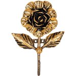 Настенный крючок Роза Прованса Баккара, бронзового цвета 75099/бронзовый