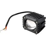 Светодиодная фара off road прямоугольная 12v/24v, 15w, 6000k/3000k, 2 диода S07201130