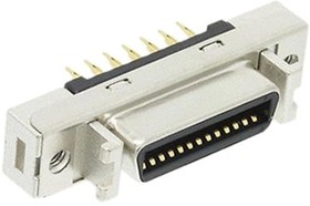 10226-R21TS, D-Sub Micro-D Connectors 26P VERT SHLD RECEP BRDMNT COMPLIANT PIN