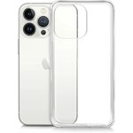 Чехол (клип-кейс) BORASCO для Apple iPhone 13 Pro, прозрачный [40438]